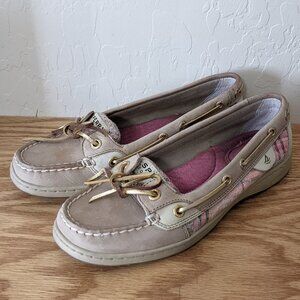 Sperry Top Sider Pink Sequin Shoes